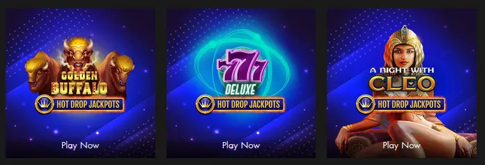 Hot drop jackpots