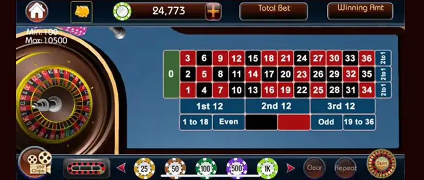 Roulette 3D Casino Style