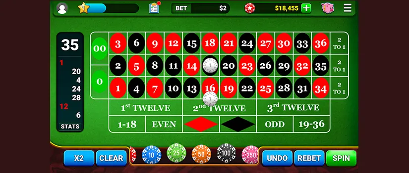 Roulette Casino Vegas Games