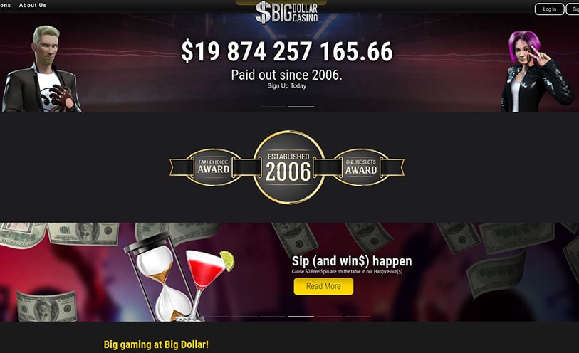 Big dollar casino free spin Big dollar casino free spin