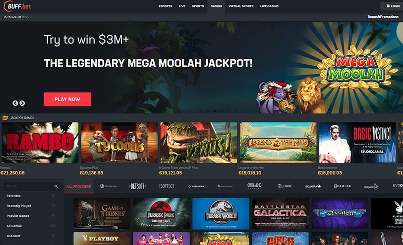 buff.bet casino слоты