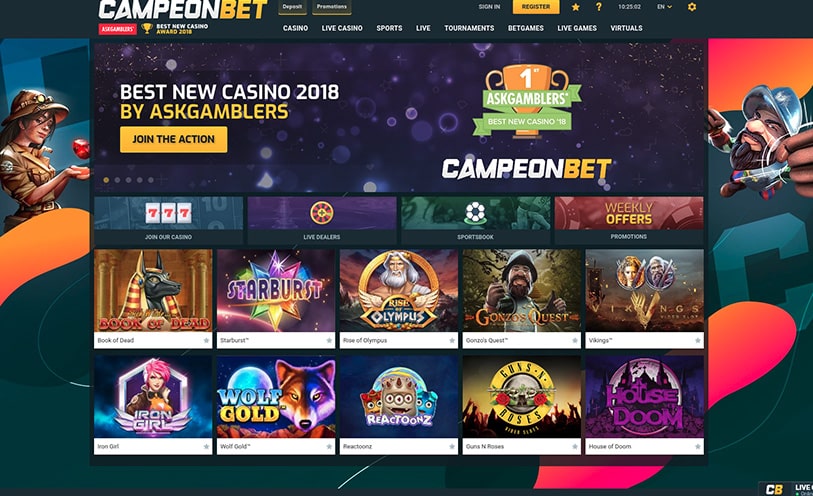 Campeonbet casino poker