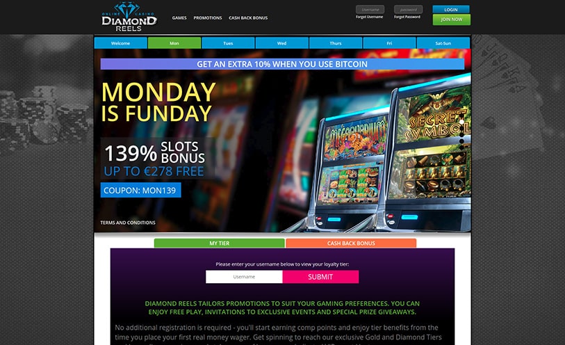 Diamond Reels Casino New Player Bonus Diamond Reels Casino New Player Bonus