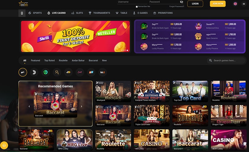 Finest Advertisements and you can Bonuses for jeetwin online casino bangladesh Cricket Gambling On the web inside the India