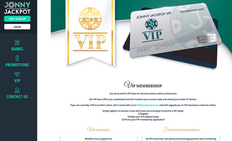Jonny Jackpot Online Casino