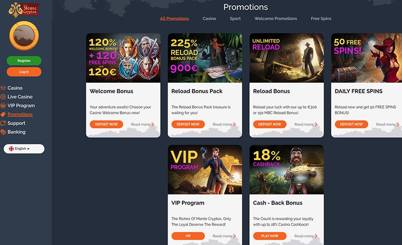 120 Free Spins Online Casino Legit